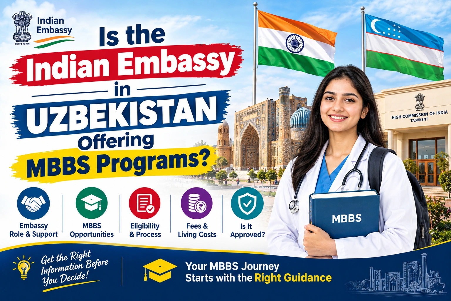 Is the Indian Embassy in Uzbekistan Offering MBBS Programs?